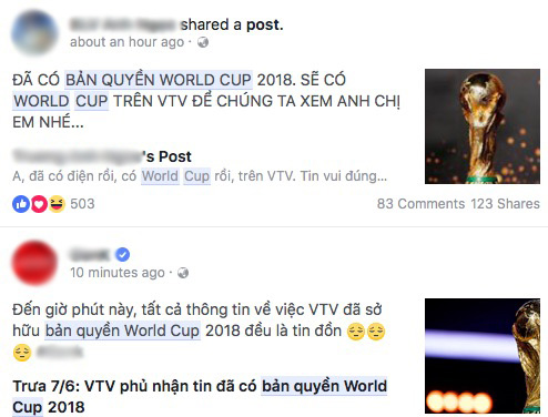 Loạn tin bản quyền World Cup 2018, dân mạng như... ngồi trên đống lửa - 2