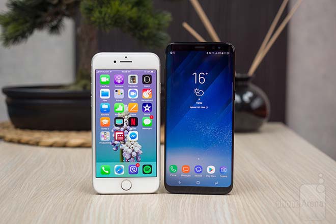 iphone 8 vs galaxy s8