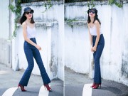 Bí quyết mặc đẹp - Mốt jeans ống vẩy “thời ông bà anh” gây sốt trở lại