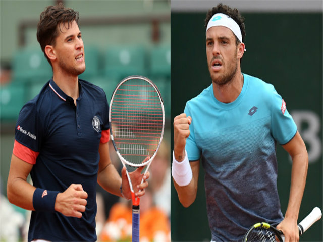 TRỰC TIẾP tennis Thiem - Cecchinato: ”Hoàng tử” giải mã ngựa ô Cecchinato