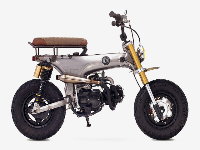 Honda CT70 scrambler độ tuy nhỏ nhưng có võ