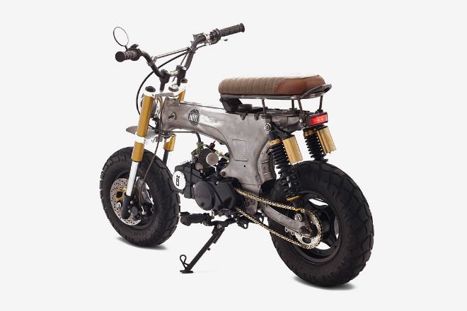 Honda CT70 scrambler độ tuy nhỏ nhưng có võ - 6