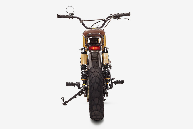 Honda CT70 scrambler độ tuy nhỏ nhưng có võ - 5