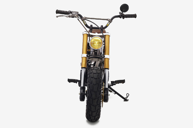 Honda CT70 scrambler độ tuy nhỏ nhưng có võ - 3