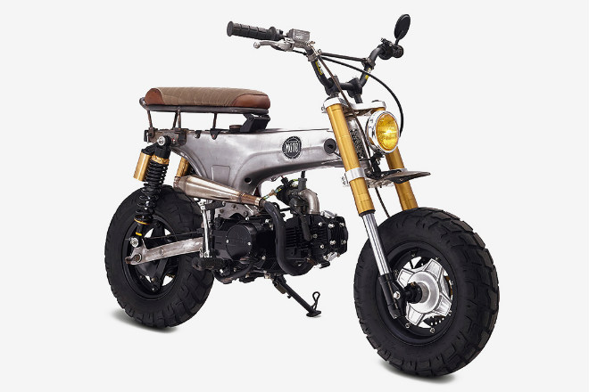 Honda CT70 scrambler độ tuy nhỏ nhưng có võ - 4