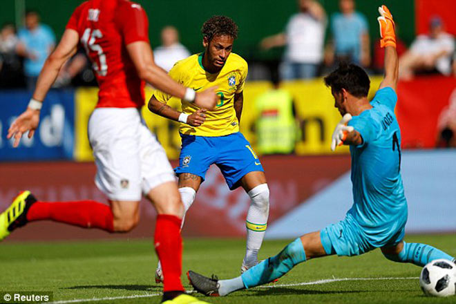 Tuyệt đỉnh Neymar: Siêu phẩm mãn nhãn, cán mốc lịch sử Brazil - 4