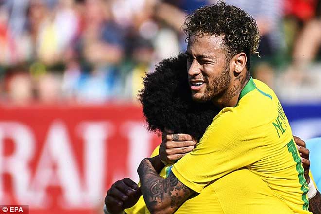 Tuyệt đỉnh Neymar: Siêu phẩm mãn nhãn, cán mốc lịch sử Brazil - 6