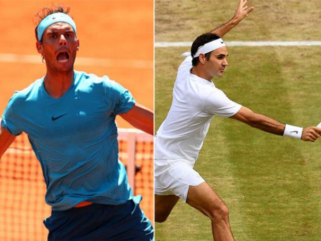 Bảng xếp hạng tennis 11/6: Nadal ung dung trên đỉnh, Federer vào ”tử địa”