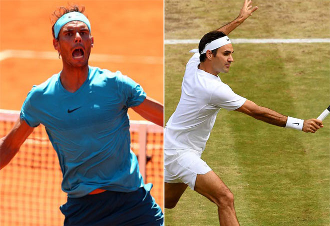 Bảng xếp hạng tennis 11/6: Nadal ung dung trên đỉnh, Federer vào &#34;tử địa&#34; - 1