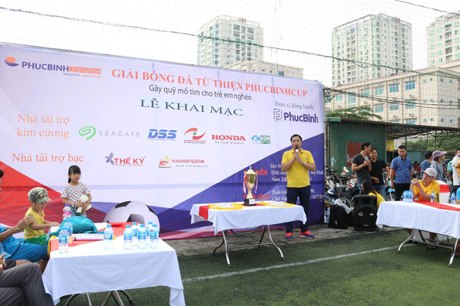Khai mạc giải bóng đá gây quỹ từ thiện Phucbinhcup lần thứ II năm 2018 - 1