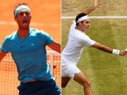 Thể thao - Bảng xếp hạng tennis 11/6: Nadal ung dung trên đỉnh, Federer vào &quot;tử địa&quot;