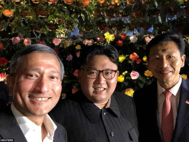 Bức ảnh selfie đầu tiên của Kim Jong-un