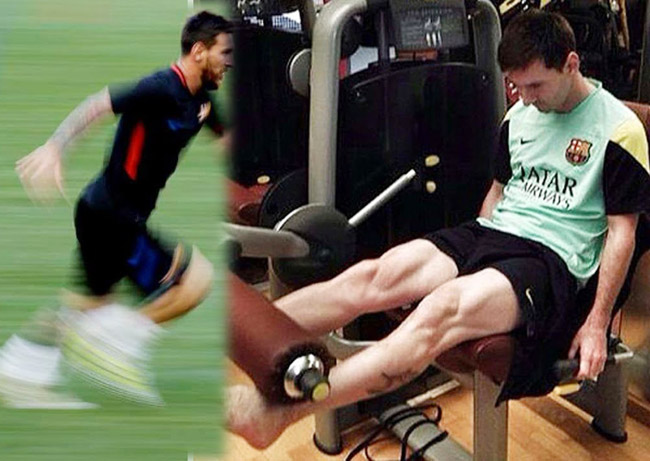 2. Messi (đội tuyển Argentina) cũng là cái tên sáng giá cho ngôi vị Vua phá lưới World Cup 2018. Anh sở hữu đôi chân nhanh như cắt nhờ tập chuyên môn kết hợp tập gym. 