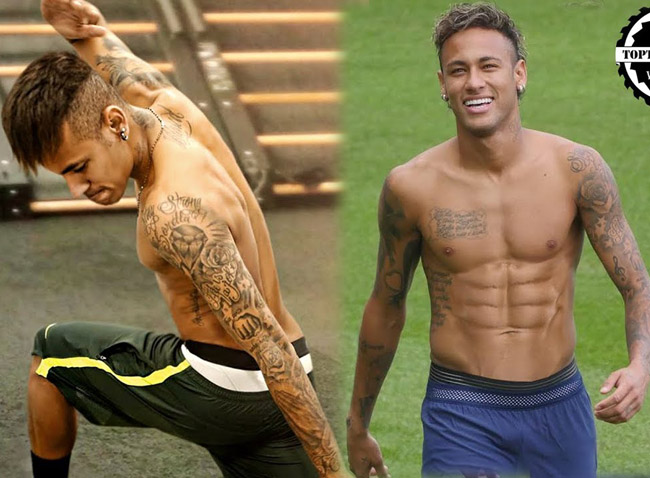 Ngoài ra, Neymar còn tập các bài cardio như tennis, đạp xe, đánh golf, chạy bộ, bơi lội.