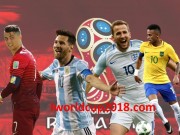 Bóng đá - &quot;Sát thủ&quot; số 1 World Cup 2018: Ngọa hổ tàng long, Ronaldo - Messi khó nhằn