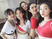 Bạn trẻ - Cuộc sống - Lộ diện dàn gái xinh gợi cảm &quot;làm nóng&quot; World Cup 2018