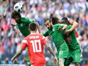 Bóng đá - Nga đấu Saudi Arabia: Trọng tài mắc 2 sai lầm, chủ nhà thoát penalty?