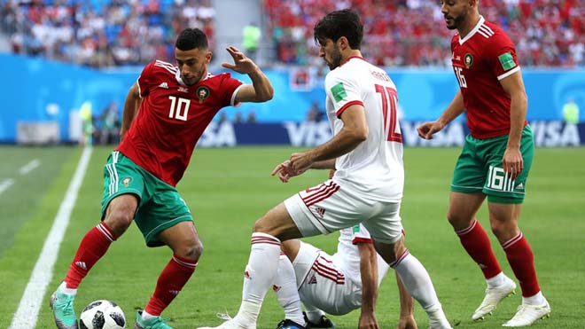 Morocco - Iran: Bất ngờ phút cuối, phản lưới nghiệt ngã (World Cup 2018) - 1