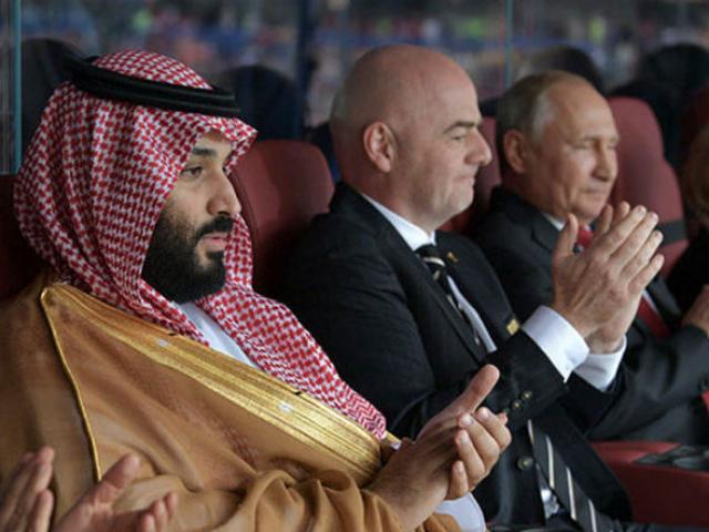 Quê nhà chiến tranh, Thái tử Ả Rập Saudi sang Nga xem World Cup