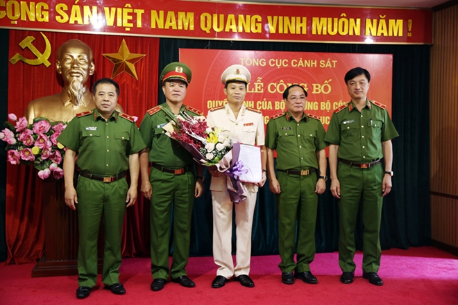Đại tá Trần Ngọc Hà giữ chức Cục trưởng Cục Cảnh sát hình sự C45 - 1