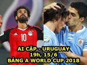 Bóng đá - Ai Cập – Uruguay: Dấu hỏi Salah, sức mạnh Suarez – Cavani (World Cup 2018)