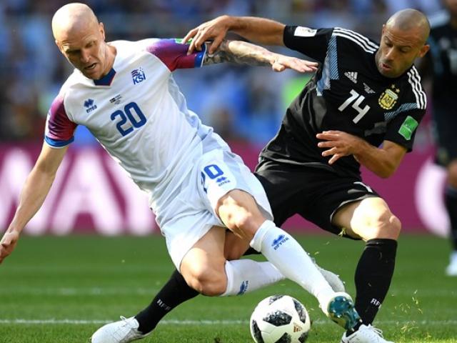 Chi tiết World Cup Argentina - Iceland: Dốc toàn lực tấn công cuối trận (KT)