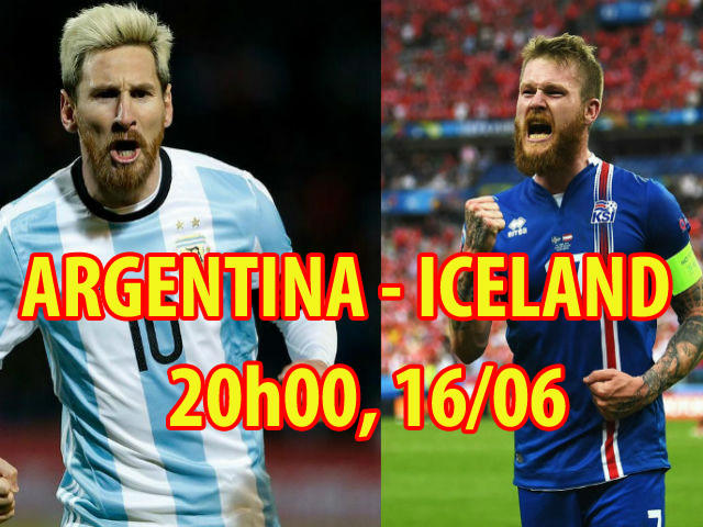 Bảng D World Cup Argentina – Iceland: Ronaldo thách đấu, Messi quyết ”bung lụa”