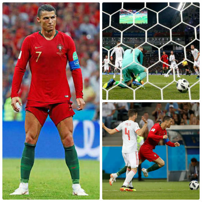 Ronaldo hat-trick thần thánh: &#34;Vấp cỏ&#34;, &#34;ăn may&#34; cũng thành nghệ thuật - 1