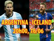 Bóng đá - Bảng D World Cup Argentina – Iceland: Ronaldo thách đấu, Messi quyết &quot;bung lụa&quot;