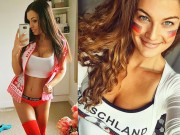 Phim - Fan nữ sexy hết cỡ trên khán đài World Cup 2018 khiến anh em khó rời mắt