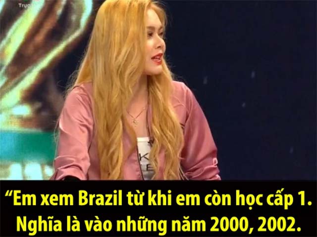 Hot girl Việt lên sóng World Cup "gây bão": Pele cùng thời Ronaldo, Ronaldinho