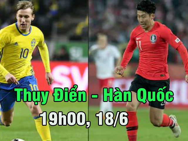 Thụy Điển - Hàn Quốc: Truyền nhân Ibra quyết đấu Ronaldo xứ Hàn