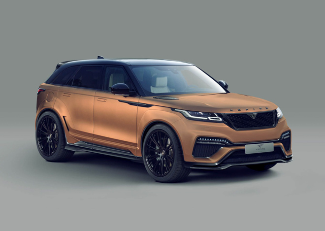 Range Rover Velar cực &#34;ngầu&#34; với gói độ thân rộng Aspire Design - 3