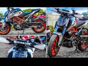 Thế giới xe - KTM Duke 390 độ màu bạc rực rỡ của Elixir Prince