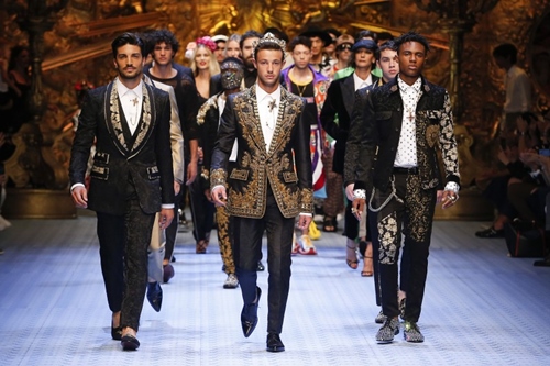 Mãn nhãn với mỹ nam mặc suit của Dolce & Gabbana - 1