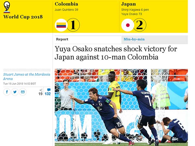 Nhật Bản gây địa chấn World Cup: Rạng danh châu Á, báo quốc tế tâng lên mây