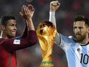 Bóng đá - Messi dưới tầm Ronaldo ở World Cup: Đen thôi, đỏ quên đi!