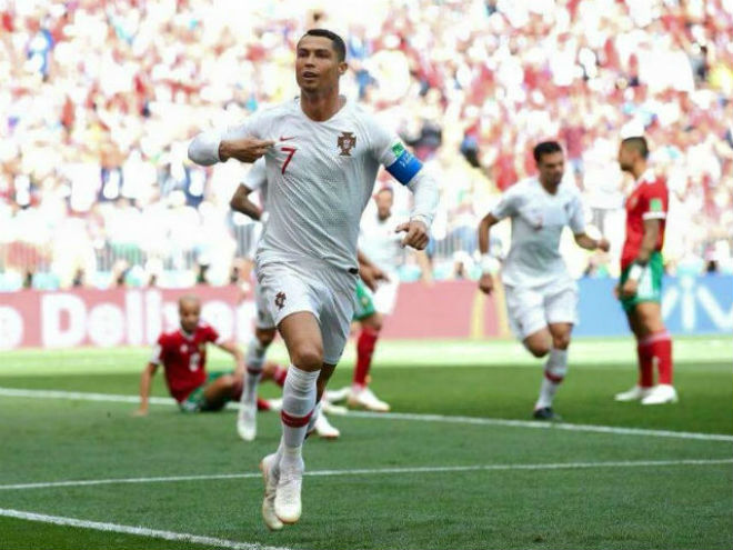 Bồ Đào Nha vượt ải World Cup: Báo chí thế giới nể phục “máy săn bàn” Ronaldo - 1