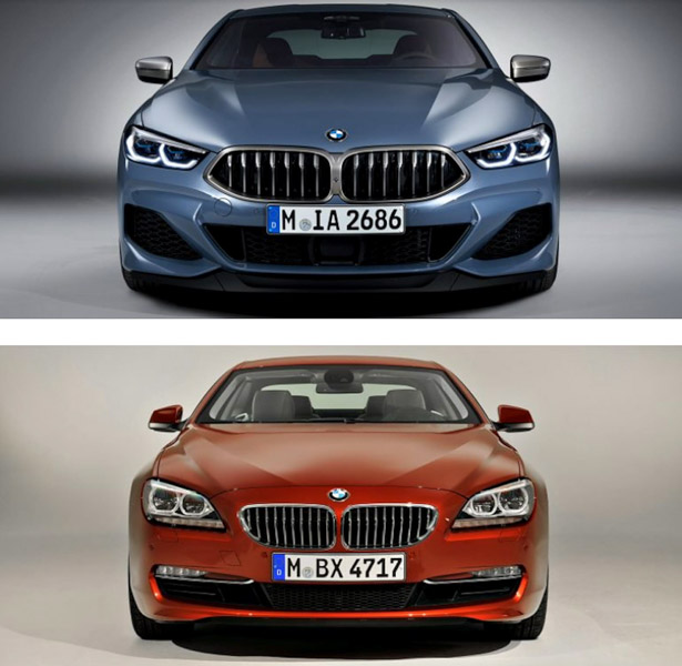 So sánh thiết kế BMW 8-Series Coupe 2019 và 6-Series Coupe đã bị khai tử - 2