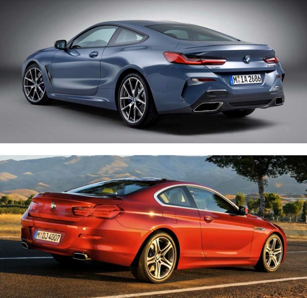 So sánh thiết kế BMW 8-Series Coupe 2019 và 6-Series Coupe đã bị khai tử - 3