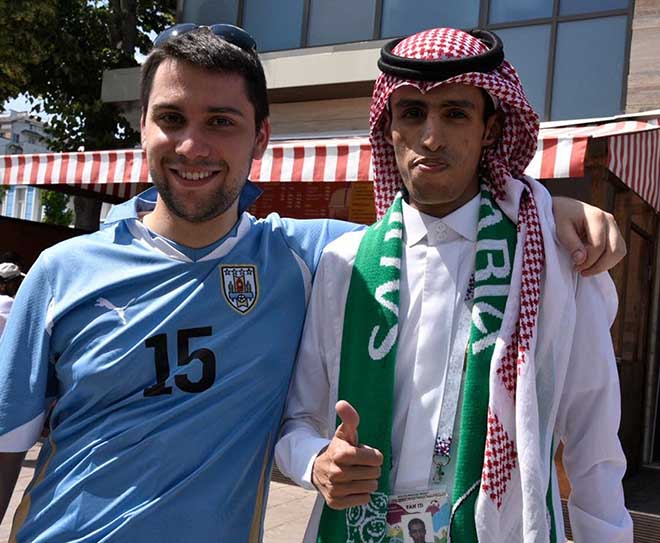 Chi tiết World Cup Uruguay - Saudi Arabia: Đá như đi dạo (KT) - 13