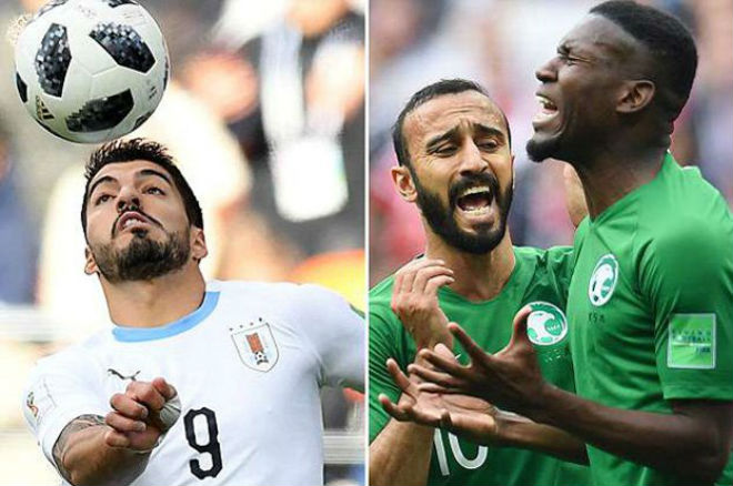 Chi tiết World Cup Uruguay - Saudi Arabia: Đá như đi dạo (KT) - 14