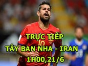 Bóng đá - Chi tiết World Cup Tây Ban Nha - Iran: TBN thoát hiểm trong gang tấc (KT)