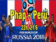 Bóng đá - World Cup Pháp - Peru: Griezmann - Pogba quyết đấu, rửa hận 36 năm