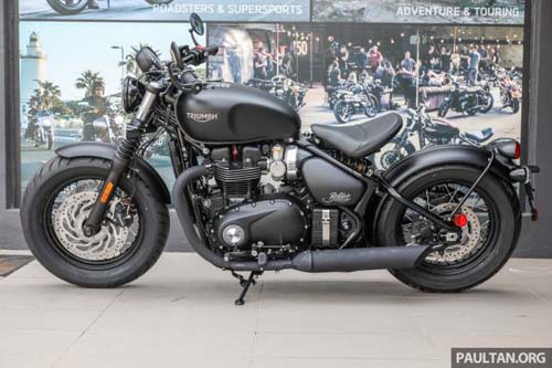 Bonneville Bobber Black 2018 có màu mới, giá 427 triệu đồng - 4