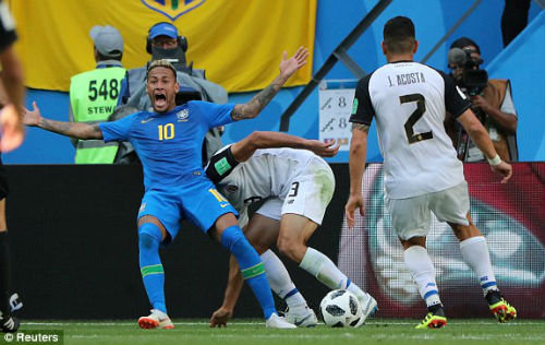 Chi tiết World Cup Brazil - Costa Rica: Neymar tung đòn kết liễu (KT) - 10