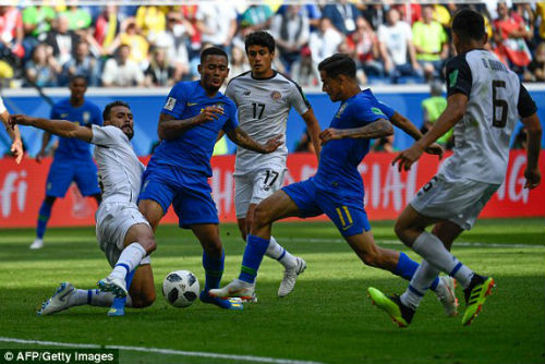 Chi tiết World Cup Brazil - Costa Rica: Neymar tung đòn kết liễu (KT) - 11