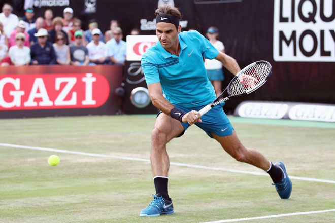 Federer - Ebden: Kịch chiến 89 phút, khốn khổ không ngờ (Tứ kết Halle Open 2018) - 1