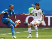 Bóng đá - Brazil thắng nghẹt thở: Sởn gai ốc xem Neymar nhảy múa ghi bàn