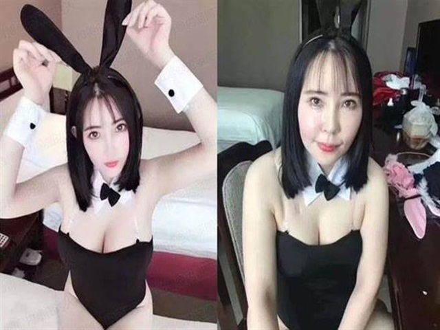 Lộ ảnh mặt thật già nua kém sắc, hot girl gợi cảm gây sốc